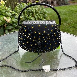 SAM EDELMAN metal bag